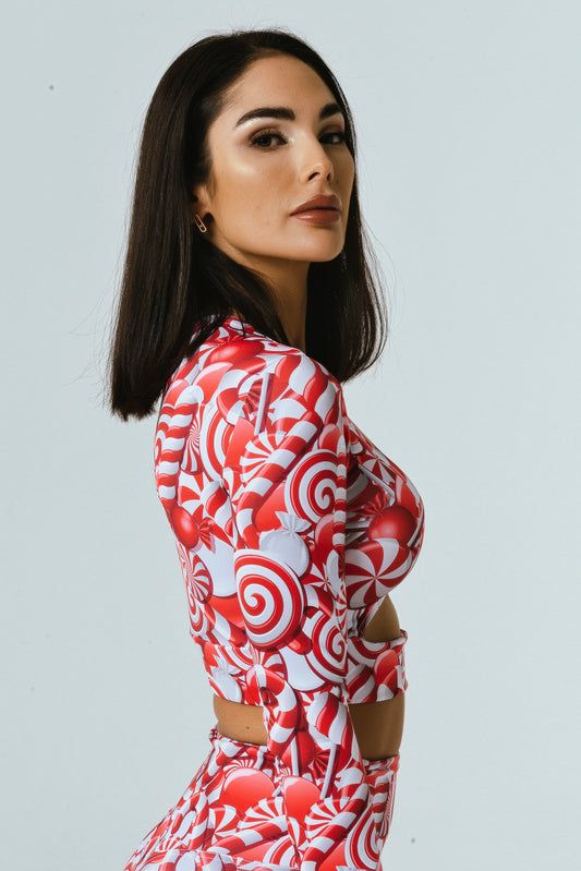 Lollypop Christmas top
