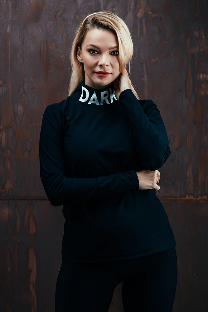 Dark Fitness Avery Long Felső • Melegítő felsők/pulóverek • Dark Fitness • Fekete