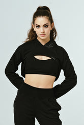 Alda Crop Hoodie