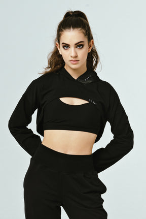 Alda Crop Hoodie