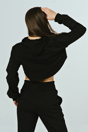 Alda Crop Hoodie