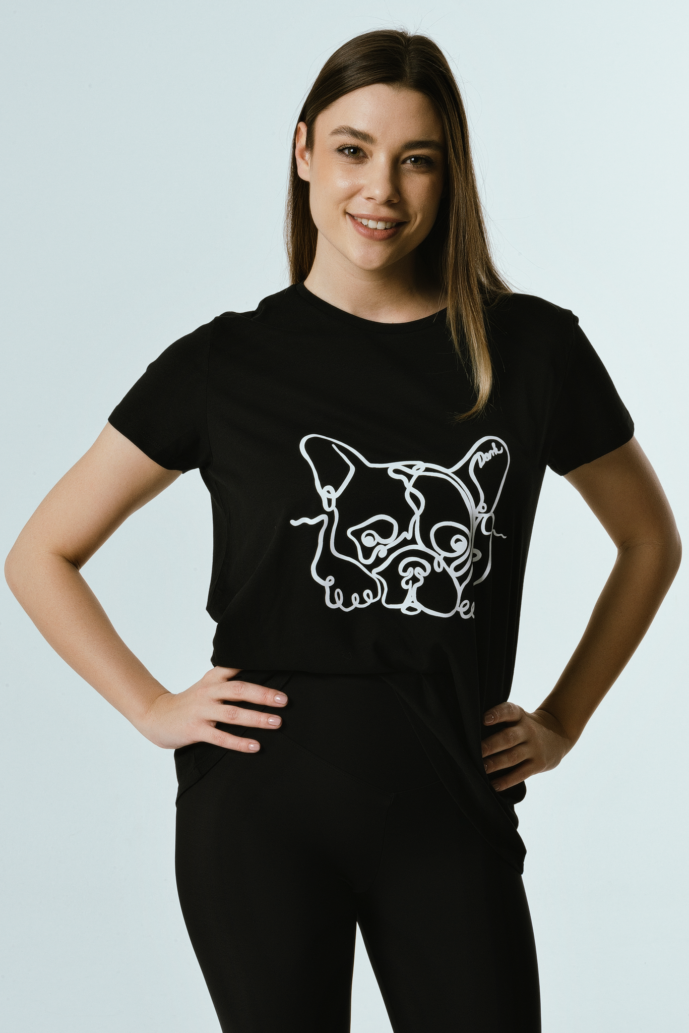 Vonalrajzos kutyás póló - több kutyafajtával