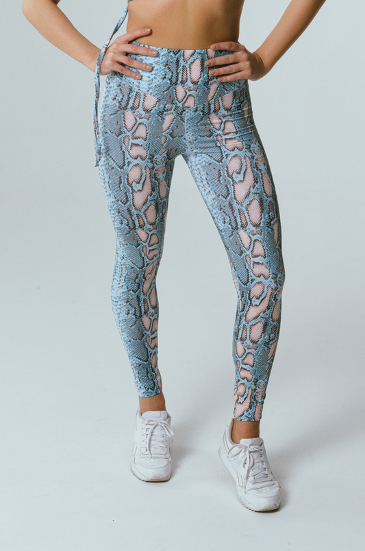 Lorena python leggings