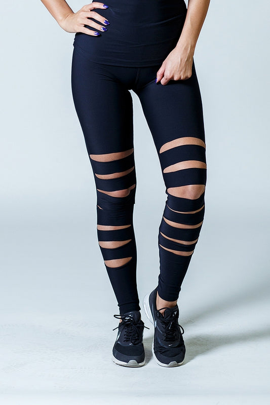Dark Fitness Cutted Leggings• Leggingsek • Dark Fitness • Fekete