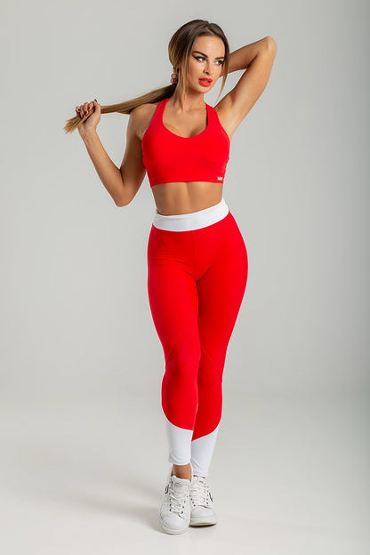 Dark Fitness Sara Piros Top • Sportmelltartók/Topok • Dark Fitness