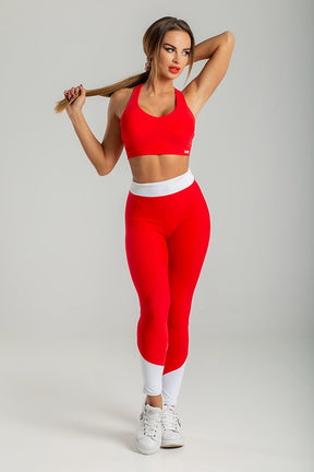 Dark Fitness Sara Piros Top • Sportmelltartók/Topok • Dark Fitness